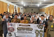 Satpol PP Kobar Ajak Pelajar Jadi Pelopor Sadar Hukum