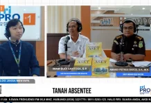 Cegah Praktik Tanah Absentee, Kepemilikan Tanah Harus Produktif