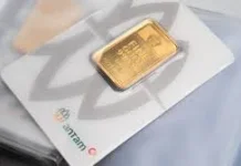 Harga Emas Antam Anjlok Rp50.000, Kini di Level Rp2,85 Juta per Gram