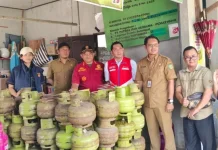 DPKUKMP Palangka Raya Lakukan Sidak Penjualan LPG Subisidi di Pangkalan