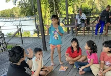 Komunitas Tabela Dispursip, Bangun Literasi Anak di Sei Gohong