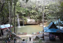 Air Terjun Batu Mahasur, Pilihan Destinasi Wisata yang Sejuk di Gunung Mas