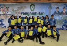 Penyerahan SK dan Pelantikan PNS Formasi 2024 Kotim