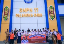 BPBD Palangka Raya Sasar Sekolah, Ajarkan Mitigasi Bencana