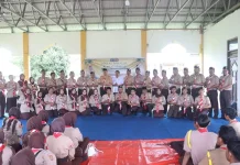 Ketua Kwarcab Pramuka Pulang Pisau Hadiri Halalbihalal di Maliku