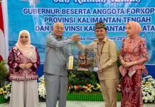 Gubernur Kalteng Terima Kunjungan Gubernur Kalsel