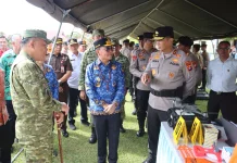 Kapolda Kalteng Rapatkan Barisan Hadapi Ancaman El Nino