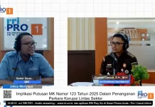 Pengujian Materi Pasal 14 UU Tipikor, Terduga Korupsi yang Tidak Bertanggung Jawab