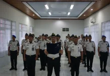 Komitmen Rutan Palangka Raya Perkuat Budaya Kerja Bersih dan Berintegritas
