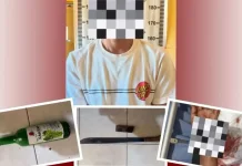 Pria Mabuk Bersenjata Parang, Bacok Pasutri di Kabupaten Kotawaringin Timur