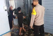 Pengosongan Rumah Warga Puntun Berjalan Aman