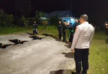 Polsek Bukit Batu Patroli Lokasi Latihan Beladiri