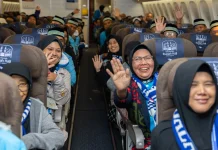 Update Haji Hari Keenam: 28 Ribu Jemaah Indonesia Berangkat ke Tanah Suci