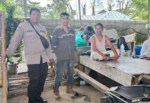 Dukung Hari Buruh, Polsek Pahandut Datangi Perusahaan