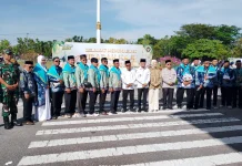Sebanyak 296 Jemaah Haji Palangka Raya Diberangkatkan ke Embarkasi Banjarmasin