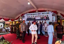 HUT Integrasi Kaharingan Hindu, Polisi Jaga Pura Pitamaha