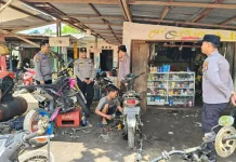 Polisi Ingatkan Pemilik Bengkel Tidak Terima Barang Tidak Jelas
