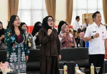 Semangat Kartini, PP-PAUD Barito Utara Gelar Lomba Kreativitas Anak Usia Dini