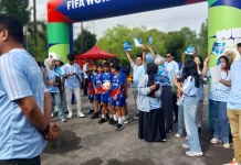 Acara Bola Gembira TVRI Meriahkan CFD Sambut Piala Dunia
