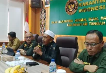 Karantina Kalteng Terima Kunjungan Anggota DPD RI