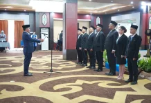 Gubernur Agustiar Sabran Lantik Anggota KPID Kalteng Periode 2026–2029