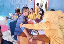 Jaga Stamina Personel, Damkar Kobar Gelar Skrining Kesehatan dan Jiwa