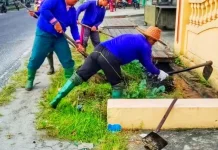 Dinas PUPR Palangka Raya Tangani Drainase di Jalan Pilau