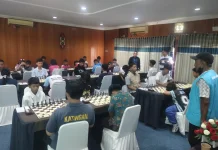 Pengprov Percasi Kalteng Gelar Seleksi Catur menuju Japfa, 30 Pecatur Adu Strategi