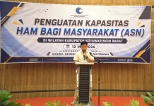 Perkuat Pelayanan Publik, ASN Kobar Ikuti Penguatan Kapasitas Hak Asasi Manusia