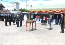 Bupati Pulang Pisau Lantik Pejabat di Eks Terminal