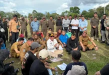 Gubernur dan DPRD Kalteng Temui Langsung Massa Aksi GMAB
