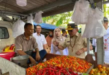 Sejumlah Harga Bapok Naik, Inflasi Palangka Raya Masih Terkendali