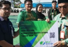 Pemkab Barut Lepas 143 Peserta Festival Budaya Isen Mulang