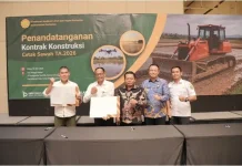 Pemkab Kapuas Teken Mou Cetak Sawah Tahun Anggaran 2026