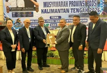 Kepala Dinas PUPR Kalteng Juni Gultom Terpilih Pimpin PODSI Kalteng