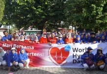Hari Hipertensi Sedunia 2026, RSUD Sultan Imanuddin Edukasi Komunitas Senam Tera