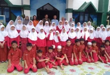 BPBD Kota Palangka Raya Edukasi Siswa SD Islam Darussalam Siaga Bencana