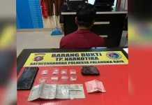 Pria 34 Tahun Diringkus Polisi, 8 Paket Sabu Ditemukan di Saku Celana