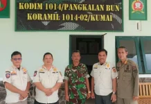 Satpol PP Kobar Gandeng Polsek dan Koramil Kumai untuk Pelatihan Satlinmas