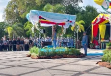 Upacara HUT Ke-69 Provinsi Kalimantan Tengah Berlangsung Khidmat dan Meriah