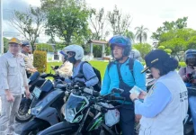 Razia Gabungan, Bapenda Palangka Raya Catat Potensi Tunggakan Capai Rp135 Juta