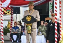 Upacara Peringatan Hari Jadi ke-69 Kalteng, Wawali Bacakan Amanat Gubernur