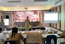 Kadiskes Kapuas Buka Pertemuan Penguatan Kesehatan Anak Sekolah