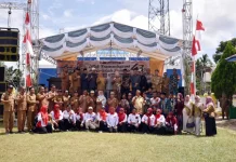 Desa Transmigrasi Jadi Mandiri, Bupati Kobar Hadiri Sedekah Bumi Berambai Makmur