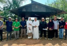 Inspektorat Daerah Kabupaten Kapuas Gelar Kurban 2 Ekor Sapi