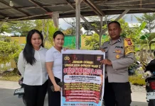 Disela Informasi Karhutla, Sampaikan Layanan Polri 110