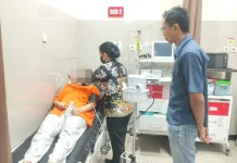 Tahanan, Sesak Nafas Dilarikan ke RS Bhayangkara