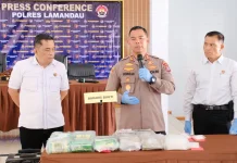 Polres Lamandau Bongkar 13 Kasus Narkoba, Sita 46 Kilogram Sabu dan Ribuan Pil Eksta