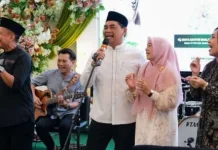 Bupati Barito Utara Silaturahmi Iduladha di Rujab