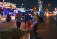 Berantas Bali, Polisi Pasang Barier Titik Rawan Balapan